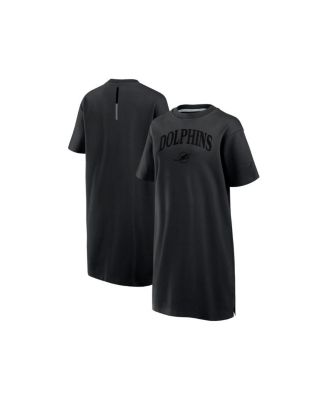 Fanatics - Women's Black Miami Dolphins Elements Go Tri-Blend Dress