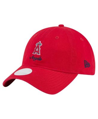 New Era - Women's Red Los Angeles Angels Preppy Team 9TWENTY Adjustable Hat