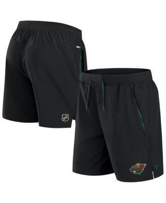 Fanatics - Men's Black Minnesota Wild Authentic Pro Rink Performance Shorts
