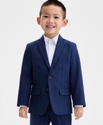 Kenneth Cole Reaction - Toddler and Little Boys Button Front Jacket
