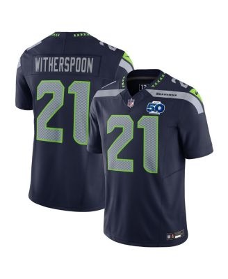 Nike - Men's Devon Witherspoon College Navy Seattle Seahawks Team 50th Season Vapor F.U.S.E. Limited Jersey