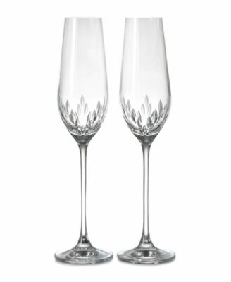 Philip Whitney - Fiero Toasting Champagne Flutes, Set of 2