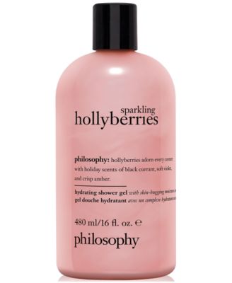 philosophy - Sparkling Hollyberries Hydrating Shower Gel, 16 oz.