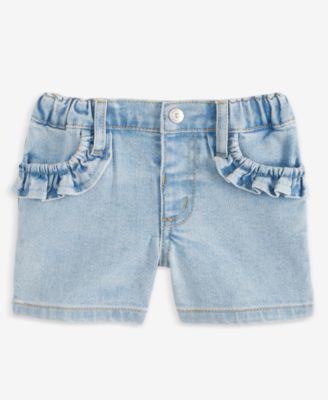 Epic Threads - Toddler Girls Ruffle-Pocket Jean Shorts