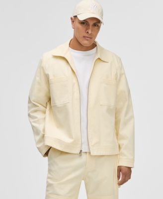 Mode of One - Men's Regular-Fit Stretch Twill Utility Jacket