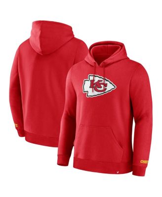 Fanatics - Men's Red Kansas City Chiefs Legacy Fleece Pullover Hoodie