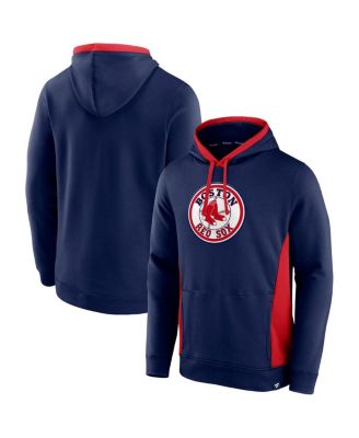 Fanatics - Men's Navy Boston Red Sox True Classics Fanarama Pullover Hoodie