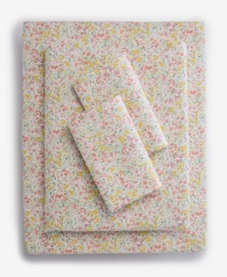 Charter Club - Ditsy Floral Printed 550-Thread Count 4-Pc. Sheet Set, California King