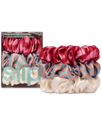 Slip - 3-Pc. Pure Silk Large Scrunchies Set