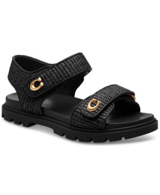 COACH - Women's Brynn Straw Sandals