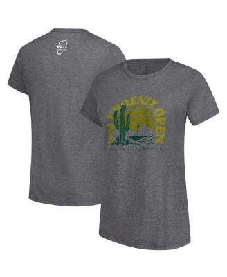 Ahead - Women's Heather Gray 2025 WM Phoenix Open Cactus Danby Tri-Blend T-Shirt