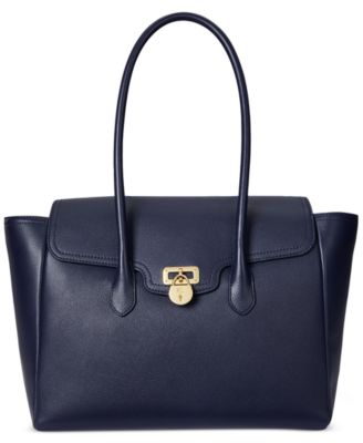 Lauren Ralph Lauren - Pebbled Leather Extra-Large Tanner Satchel