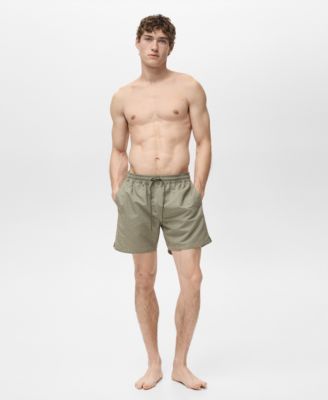 MANGO - Men's Geometric-Print Swimsuit