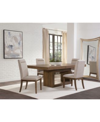 Furniture - Baleigh 5-Pc. Dining Set (Table & 4 Side Chairs)