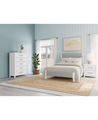 Furniture - Catriona 3pc Bedroom Set (Full Upholstered Bed, Chest & 2-Drawer Nightstand), Created for Macy's