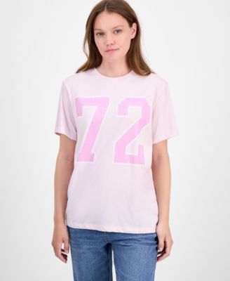 Grayson Threads, The Label - Juniors' Number 72 Crewneck Tee