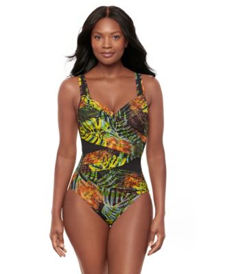 Miraclesuit - Women's Sunset Islet Madero Tummy-Control Underwired One-Piece Swimsuit
