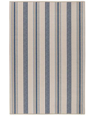 Dash and Albert Rugs by Annie Selke - Nimes Ticking Machine Washable DA2059 2'x3' Area Rug