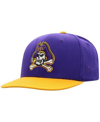 Top of the World - Big Boys and Girls Purple ECU Pirates Victory Maverick Snapback Hat