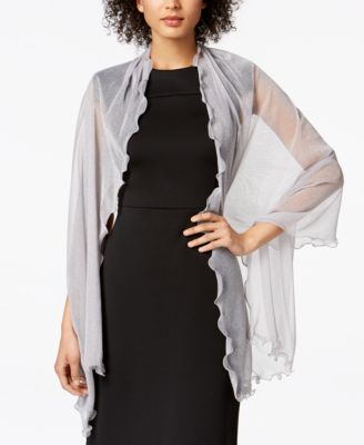 I.N.C. International Concepts - Ruffle-Edge Metallic Wrap