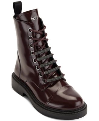DKNY - Women's Malaya Lace-Up Booties