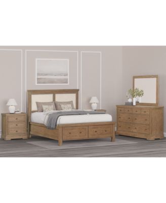 Furniture - Alverton 3 Pc. Queen Storage Set (Bed, Dresser & 3-Drawer Nightstand)
