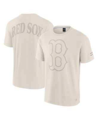 Fanatics - Men's Cream Boston Red Sox Elements Iconic T-Shirt
