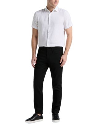 Perry Ellis - Men's Double-Weave Slim-Fit 5-Pocket Pants