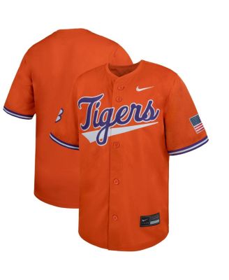 Nike - Big Boys and Girls Orange Clemson Tigers Limited Baseball Jersey