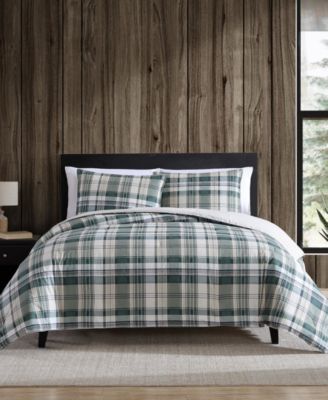 Eddie Bauer - Timbers Plaid Comforter Set, Twin