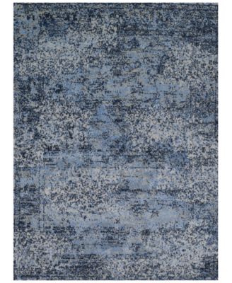 Loloi - Fusion Light Blue/Grey 5'3" x 7'7" Area Rug
