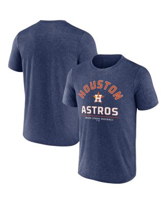 Fanatics - Men's Heather Navy Houston Astros Front Center T-Shirt