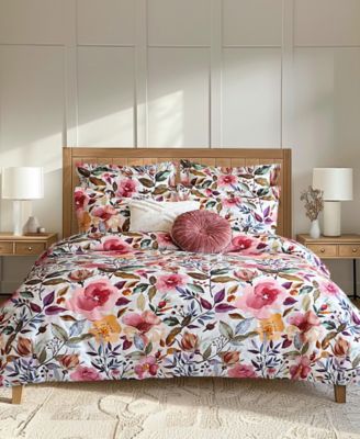 Levtex - Mona Reversible 3-Pc. Comforter Set, Full/Queen