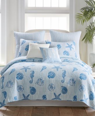 Levtex - Sandy Cove Reversible 3-Pc. Quilt Sets