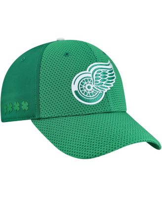 Fanatics - Men's Kelly Green Detroit Red Wings Authentic Pro St. Patrick's Day Flex Hat