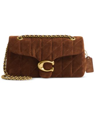 COACH - Suede Tabby Shoulder Bag 26 With Quilting