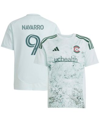 adidas - Big Boys and Girls Rafael Navarro Green Colorado Rapids 2025 Headwaters Replica Player Jersey