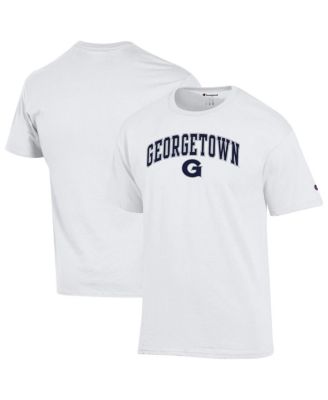 Champion - Men's&nbsp;White Georgetown Hoyas Arched Logo T-Shirt