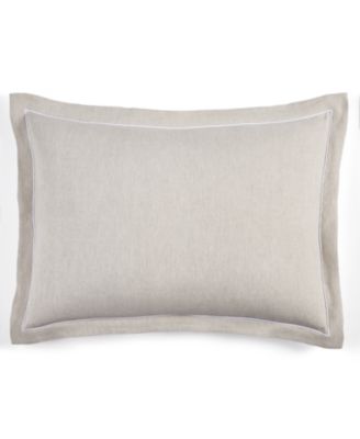 Hotel Collection - Linen Blend King Sham, Created for Macy's