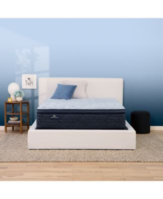 Serta - Perfect Sleeper Blue Lagoon Night 14" Plush Pillow Top Mattress-King