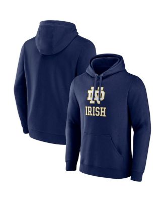 Fanatics - Men's Navy Notre Dame Fighting Irish Fleece Pullover Hoodie