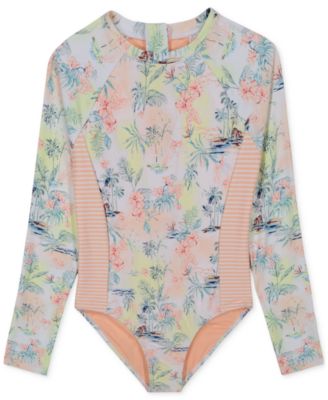 Roxy - Big Girls North Shore Long-Sleeve Paddlesuit Swimsuit