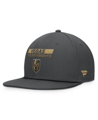 Fanatics - Men's Gray Vegas Golden Knights Authentic Pro Prime Snapback Hat