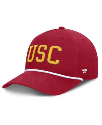 Fanatics - Men's  Cardinal USC Trojans Foul Ball Rope Adjustable Hat