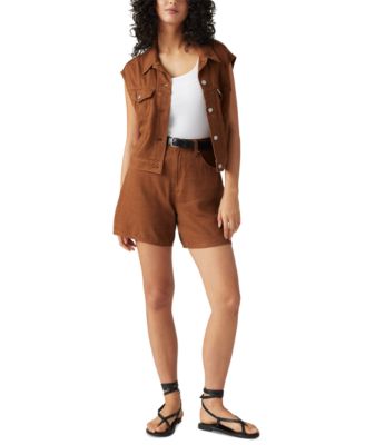Levi's - Women's Cotton High Rise Baggy Shorts