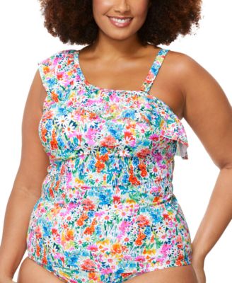 Raisins Curve - Trendy Plus Size Ysabel Tankini Top
