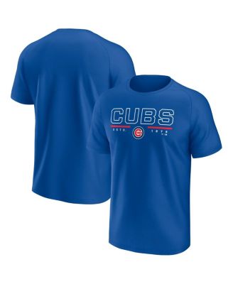 Fanatics - Men's Royal Chicago Cubs Raglan T-Shirt