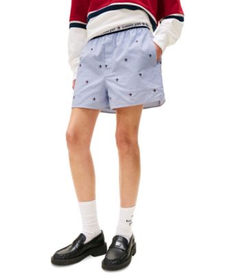 Tommy Jeans - Women's Tommy Girl Cotton Embroidered Short