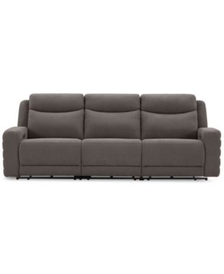 Furniture - Kristyan 3-Pc. Fabric Sofa with 3 Power Motion Chairs