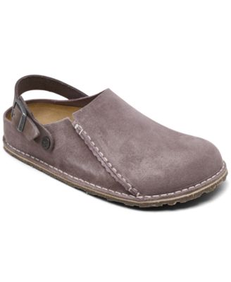 Birkenstock - Women's Lutry 365 Suede Clogs from Finish Line